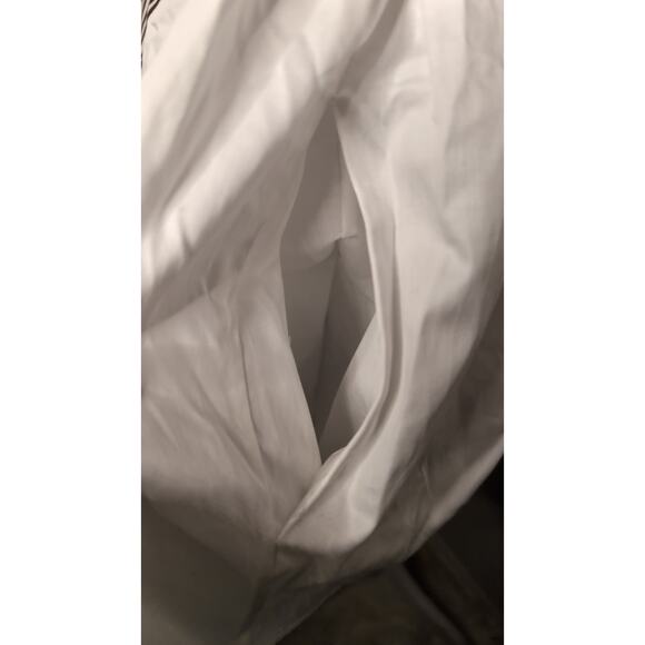 Adam lippes Poplin striped brown short sleeve blouse shirt 12 - Picture 7 of 11